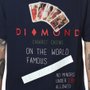 Camiseta Diamond Casino Cartas Azul Marinho