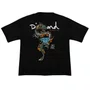 Camiseta Diamond Dragon Og Oversized Preto