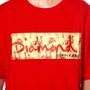 Camiseta Diamond Flamingo Box Logo Vermelho