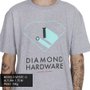 Camiseta Diamond Industry Standard Cinza Mescla