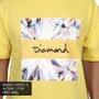Camiseta Diamond Og Script Box Amarelo