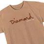 Camiseta Diamond Og Script Caqui