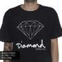Camiseta Diamond Og Sign Logo Preto