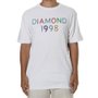 Camiseta Diamond Radiant Neon Branco
