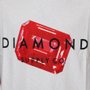Camiseta Diamond Radiant Stone Cut Branco