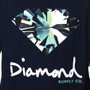Camiseta Diamond Simplicity Sign Azul Marinho