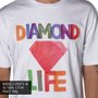 Camiseta Diamond Watercolor Front And Back Branco