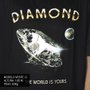 Camiseta Diamond World Is Yours Preto
