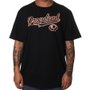 Camiseta Drop Dead Baseball Oversize Preto