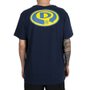Camiseta Drop Dead Classic Logo Azul Marinho