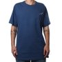 Camiseta Drop Dead Life Challenge Pocket Azul Marinho