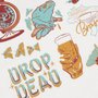 Camiseta Drop Dead Trip Off White