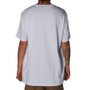Camiseta DropDead Elipse 1 Color Bottom Branco