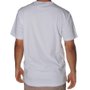Camiseta DropDead Listras Gradiente Branco