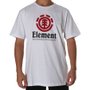 Camiseta Element Vertical Logo Branco