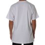 Camiseta Element Vertical Logo Branco