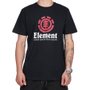 Camiseta Element Vertical Logo Preto