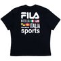 Camiseta Fila Sports International Over Preto