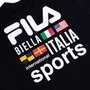 Camiseta Fila Sports International Over Preto