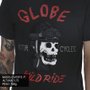 Camiseta Globe Skull Cap Chumbo