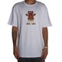Camiseta Grizzly 2Pac Thug Bear Thug Life Branco