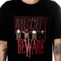 Camiseta Grizzly Beware Preto
