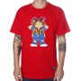 Camiseta Grizzly Lil Pump Vermelho