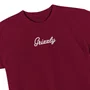Camiseta Grizzly Mini Script Bordo