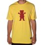 Camiseta Grizzly Og Bear Logo Amarelo