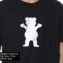 Camiseta Grizzly Og Bear Preto/Cinza