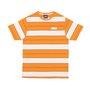 Camiseta High Company Kidz Listra Laranja/Branco