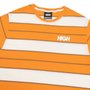 Camiseta High Company Kidz Listra Laranja/Branco