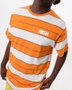 Camiseta High Company Kidz Listra Laranja/Branco