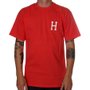 Camiseta HUF Big H Coral