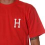 Camiseta HUF Big H Coral