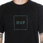 Camiseta HUF Box Logo Preto
