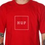 Camiseta HUF Box Logo Vermelho