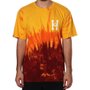 Camiseta Huf Classic  Amarelo/Vermelho