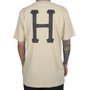 Camiseta Huf Classic H Creme