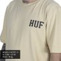 Camiseta Huf Classic H Creme
