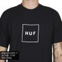 Camiseta Huf Essentials Box Logo Preto