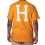 Camiseta Huf Essentials Classic H Laranja
