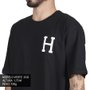 Camiseta Huf Essentials Classic Preto