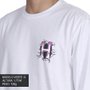Camiseta Huf Giga Melted M/L Branco