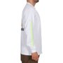 Camiseta Huf Prism Loogo Sportif M/L Branco
