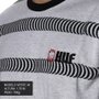 Camiseta Huf Spitfire Striped Knit Preto/Cinza
