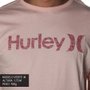 Camiseta Hurley Básica Logo H Cracker Salmão