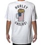 Camiseta Hurley Cheers Bro Branco