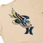 Camiseta Hurley Etam Eagle Bege