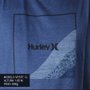 Camiseta Hurley Fader Azul Mescla